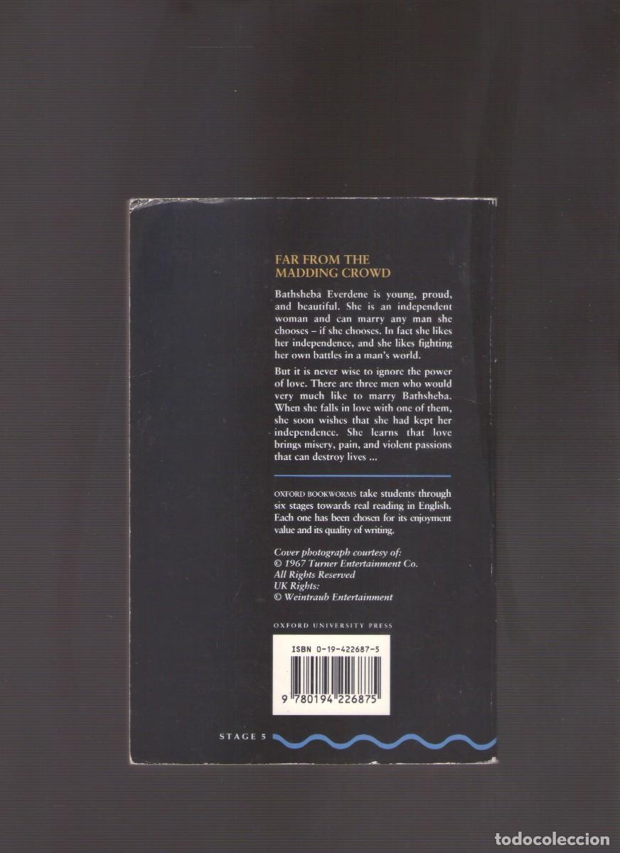 Libros de segunda mano: Ac. Far from the Madding Crowd (Thomas Hardy) - Stage 5 - Foto 2