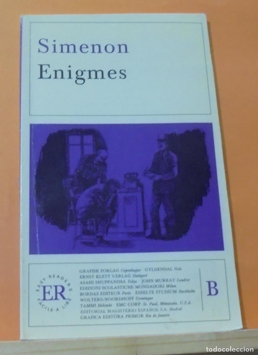 Libros de segunda mano: Enigmes. Georges Simenon. Texto en frances - Foto 1