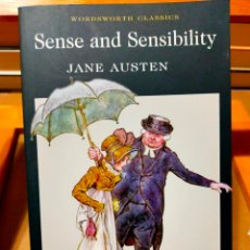 Libros de segunda mano: SENSE AND SENSIBILITY. JANE AUSTEN. WORDSWORTH CLASSICS. LIBRO EN INGLÉS