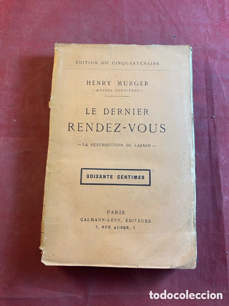 Libros de segunda mano: LE DERNIER RENDEZ-VOUS - Foto 1