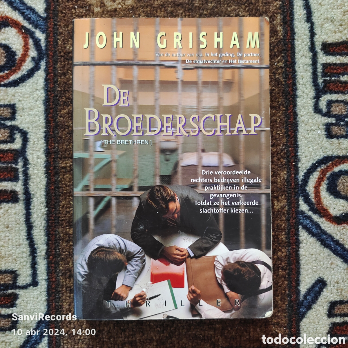 Libros de segunda mano: DE BROEDERSCHAP (JOHN GRISHAM) - Foto 1