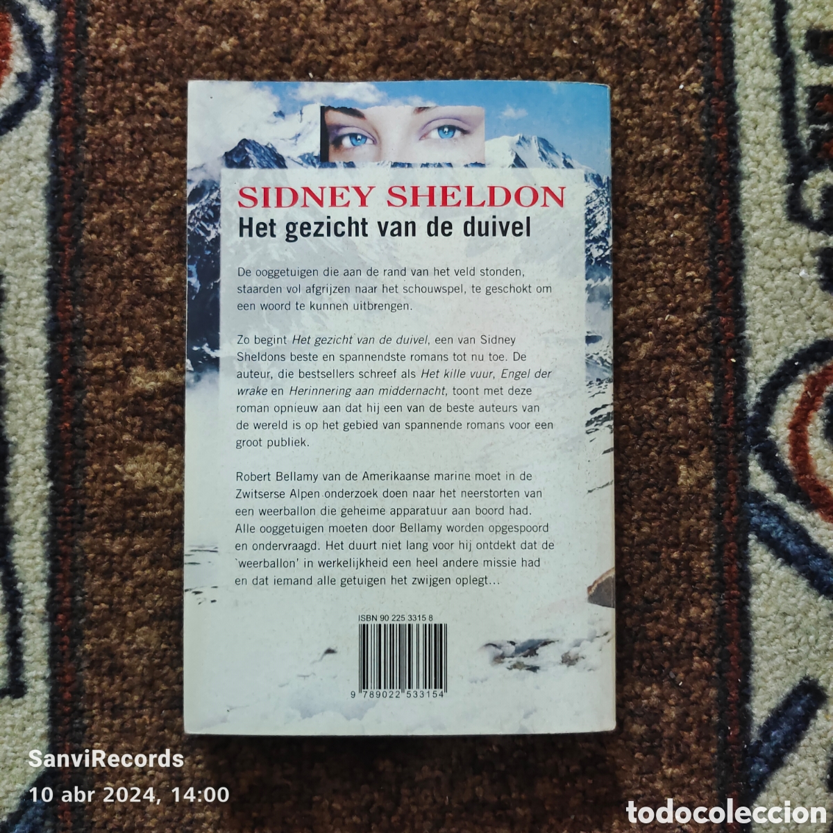 Libros de segunda mano: HET GEZICHT VAN DE DUIVEL (SIDNEY SHELDON) - Foto 2
