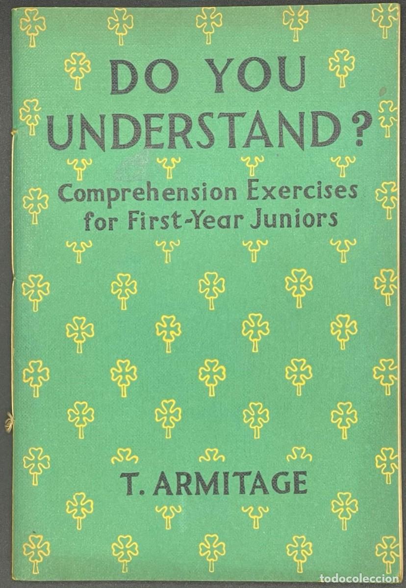 Libros de segunda mano: LIBRO DO YOU UNDERSTAND DE T. ARMITAGE - Foto 1