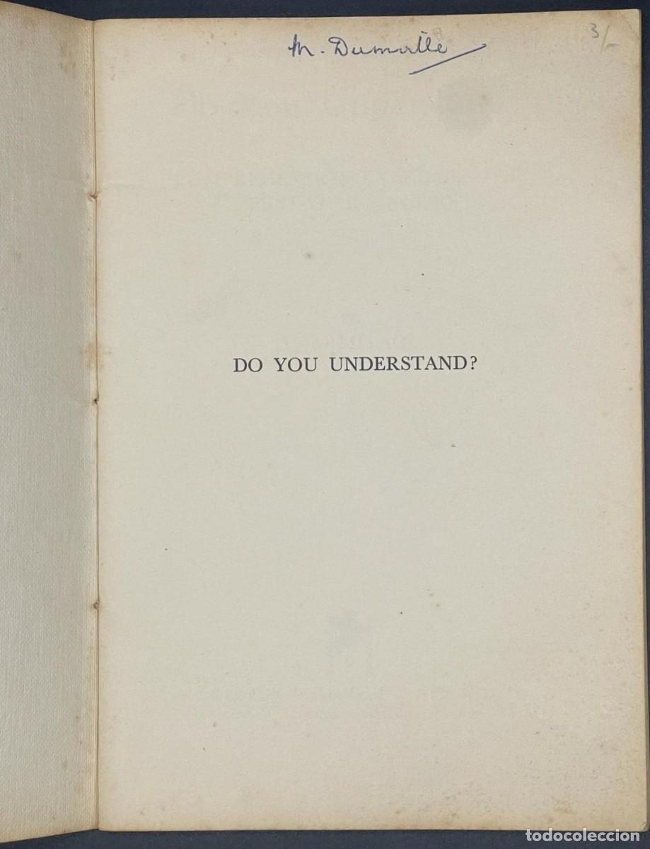 Libros de segunda mano: LIBRO DO YOU UNDERSTAND DE T. ARMITAGE - Foto 2