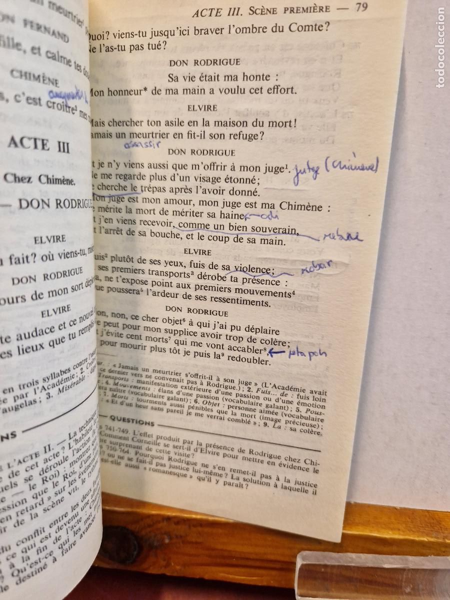 Libros de segunda mano: LE CID. CORNEILLE. LIBRAIRIE LAROUSSE - Foto 2