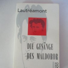Libros de segunda mano: LAUTRÉMONT DIE GESÄNGE DES MALDOROR (POLACO) W26222