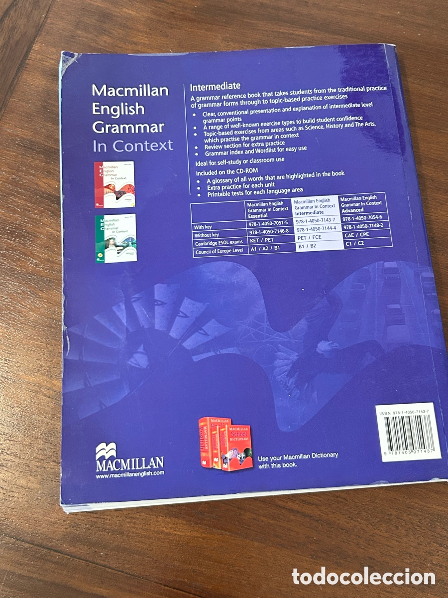 Libros de segunda mano: ENGLISH GRAMMAR IN CONTEXT. INTERMEDIATE WITH KEY. MACMILLAN - Foto 6