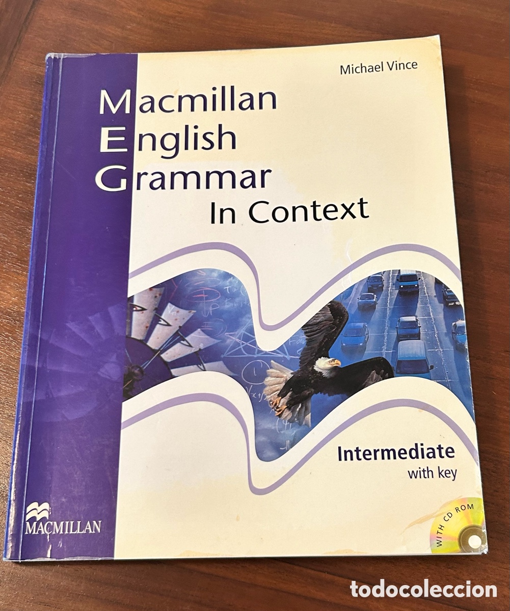 Libros de segunda mano: ENGLISH GRAMMAR IN CONTEXT. INTERMEDIATE WITH KEY. MACMILLAN - Foto 1