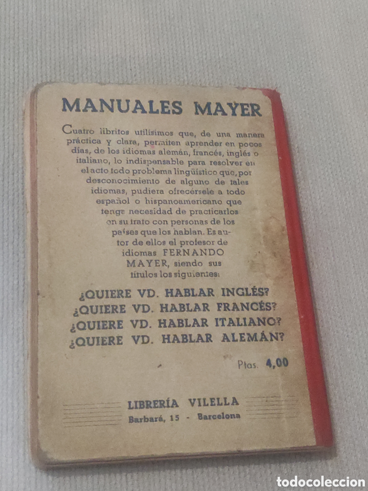 Libros de segunda mano: Manual Pr&aacute;ctico de Conversaci&oacute;n Inglesa. - Foto 2