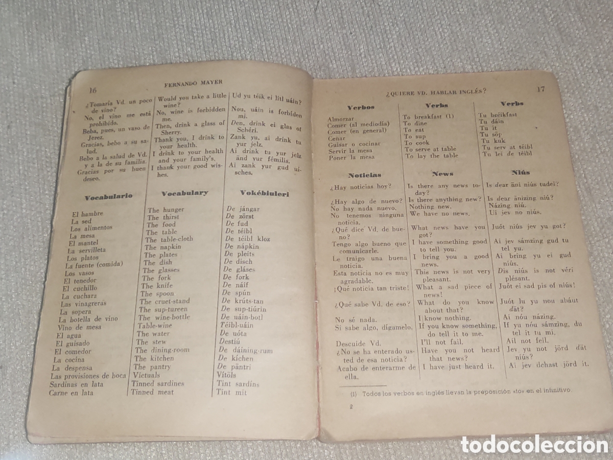 Libros de segunda mano: Manual Pr&aacute;ctico de Conversaci&oacute;n Inglesa. - Foto 4