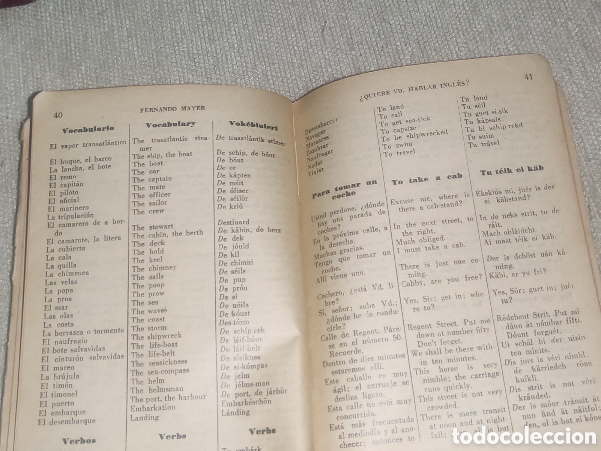 Libros de segunda mano: Manual Pr&aacute;ctico de Conversaci&oacute;n Inglesa. - Foto 5