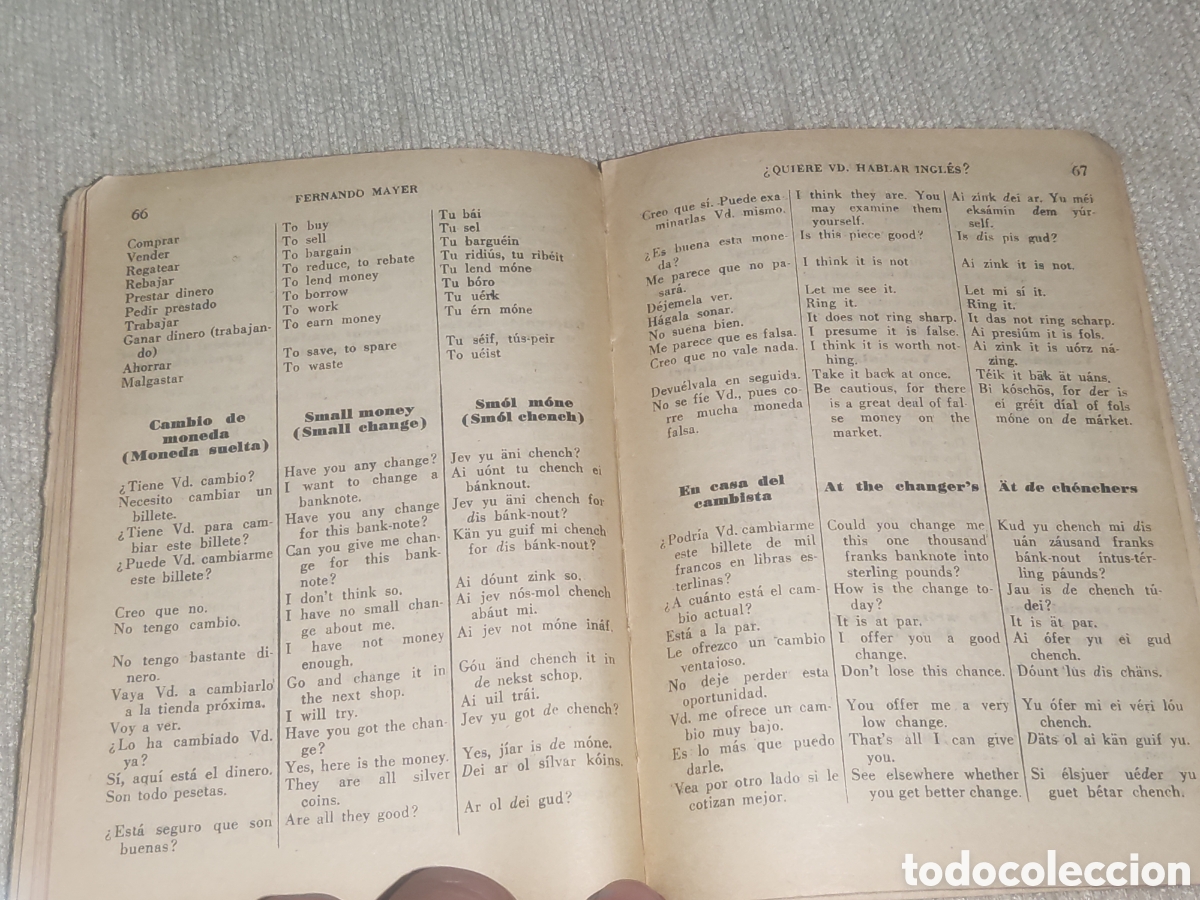 Libros de segunda mano: Manual Pr&aacute;ctico de Conversaci&oacute;n Inglesa. - Foto 6