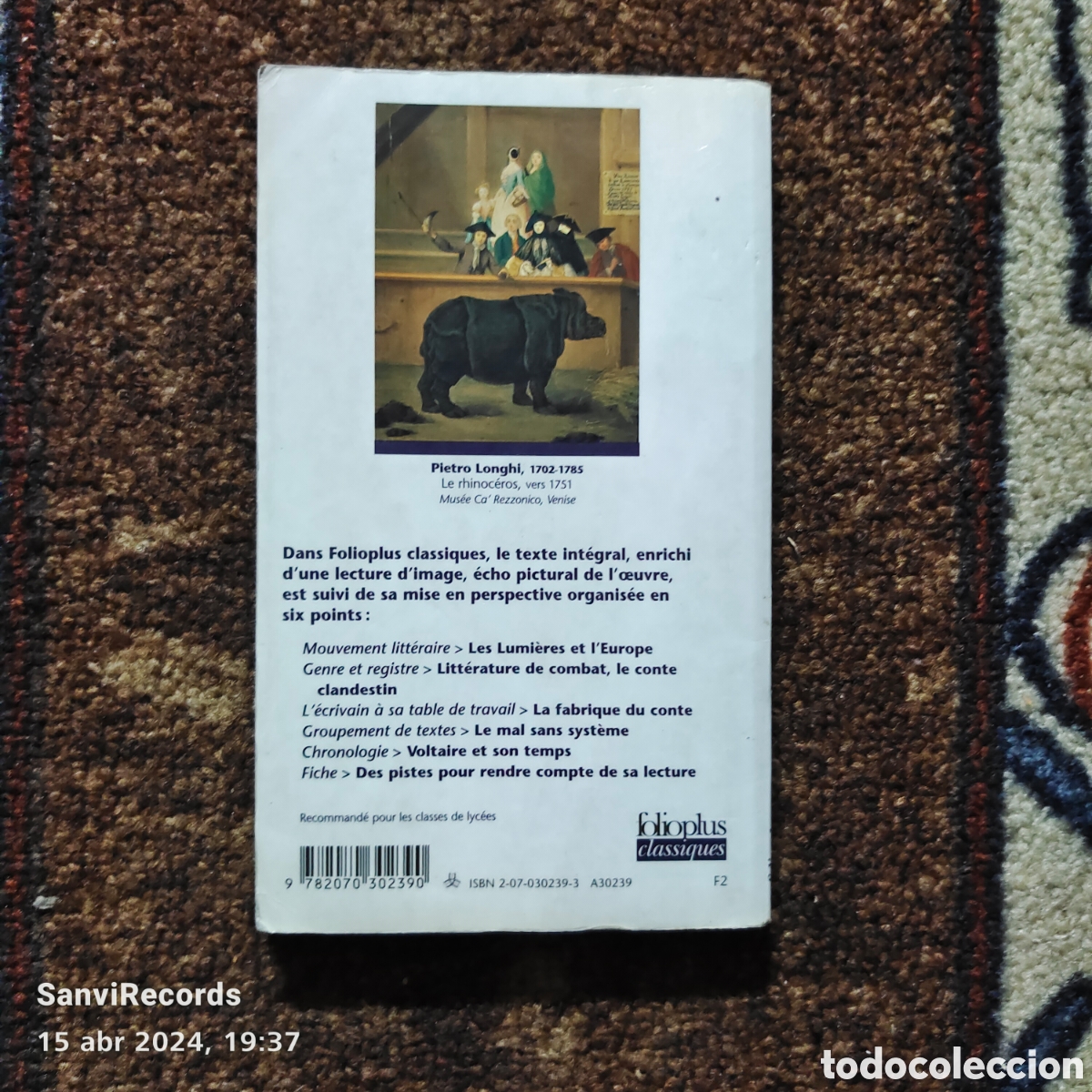 Libros de segunda mano: CANDIDE OU LOPTIMISME (VOLTAIRE) - Foto 2