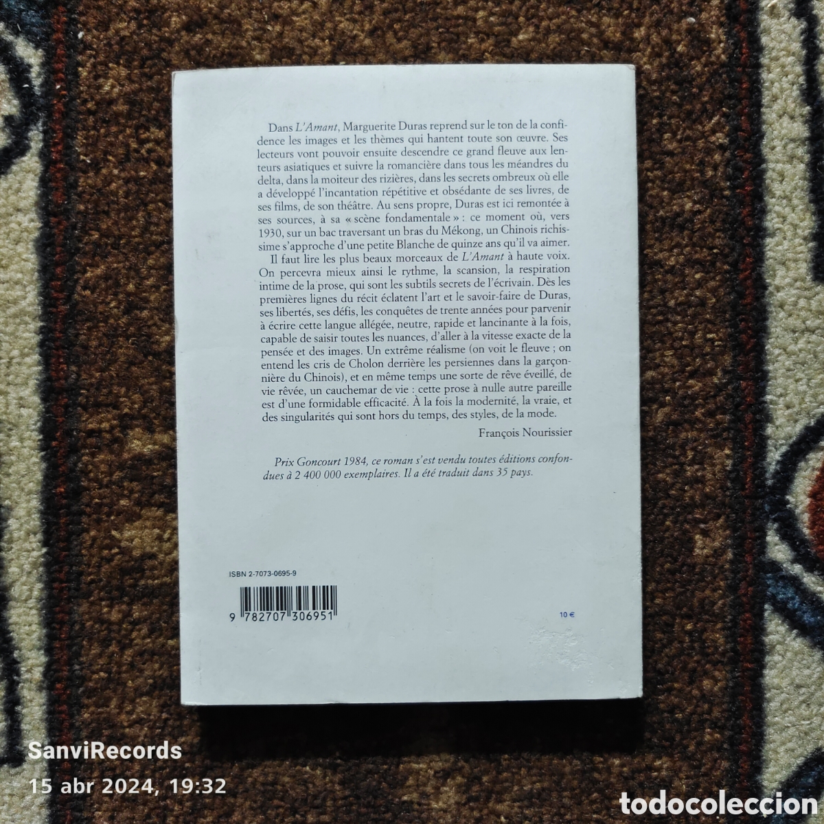Libros de segunda mano: LAMANT (MARGUERITE DURAS) - Foto 2
