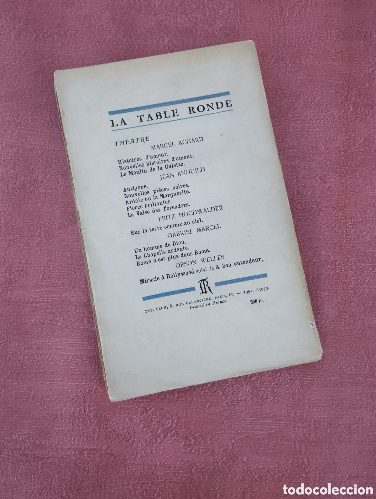 Libros de segunda mano: Les c&oelig;urs avides. Gabriel Marcel. - Foto 2