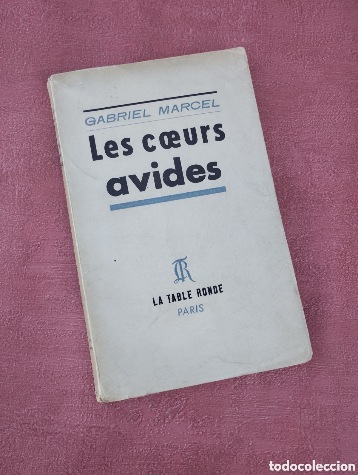 Libros de segunda mano: Les c&oelig;urs avides. Gabriel Marcel. - Foto 1