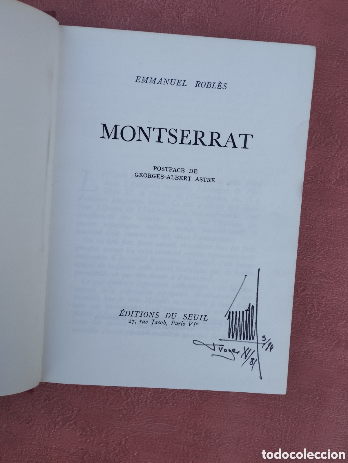 Libros de segunda mano: Montserrat. Enmamel Robl&egrave;s. - Foto 2