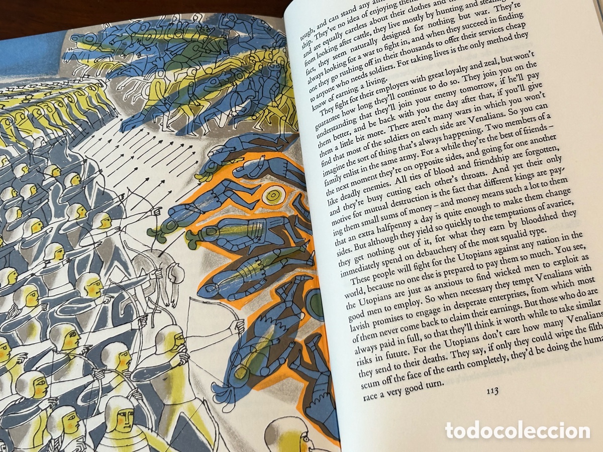 Libros de segunda mano: UTOPIA. THOMAS MORE. THE FOLIO SOCIETY - Foto 3