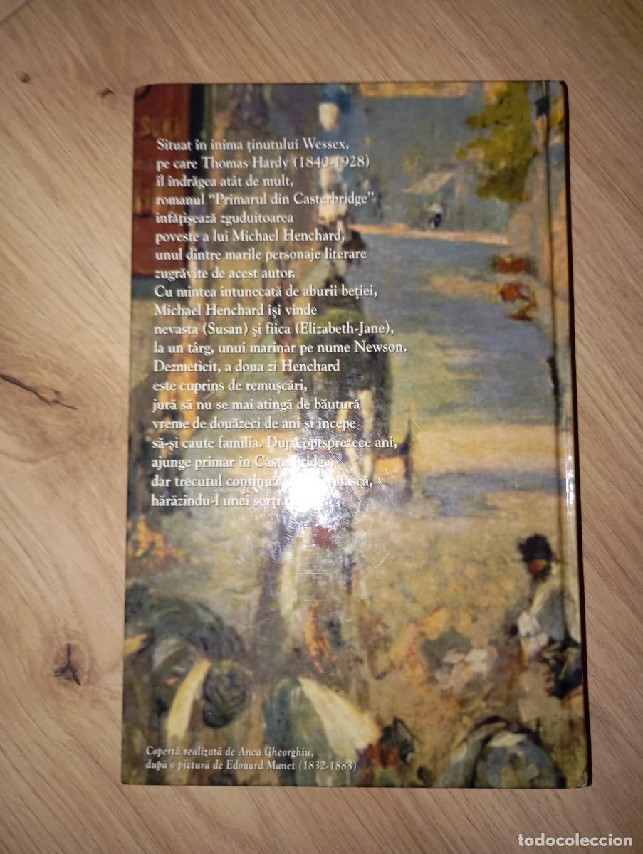 Libros de segunda mano: Primarul din Casterbridge Thomas Hardy - Foto 2