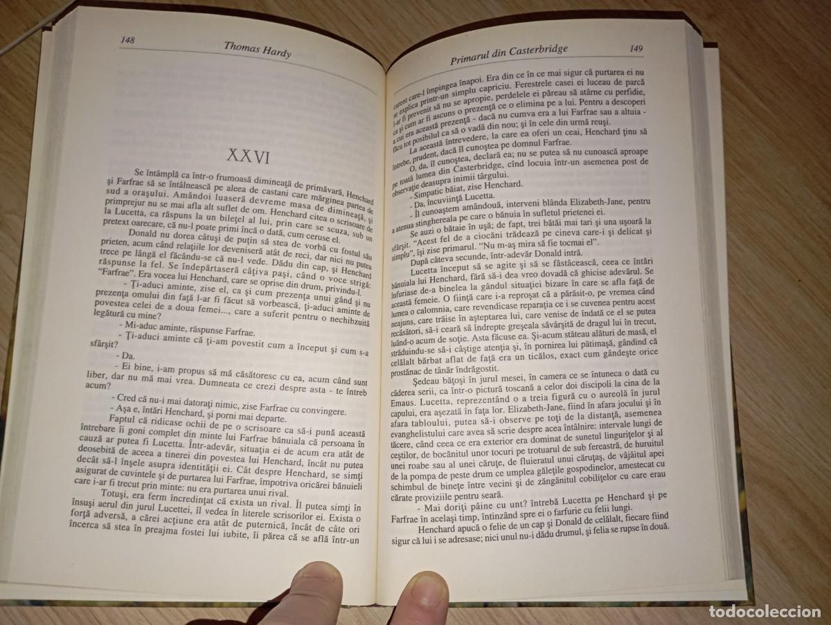 Libros de segunda mano: Primarul din Casterbridge Thomas Hardy - Foto 3