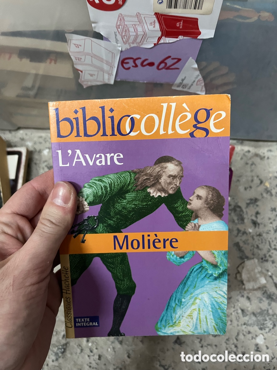 Libros de segunda mano: Esco1 LAvare ; Moli&egrave;re - Foto 1