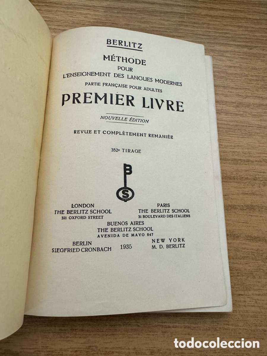 Libros de segunda mano: Libro en Franc&eacute;s Antiguo. Mi Preimer Livre - Foto 2