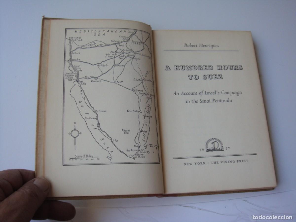 Libros de segunda mano: 100 HORAS A SUEZ EN INGLES - Foto 1