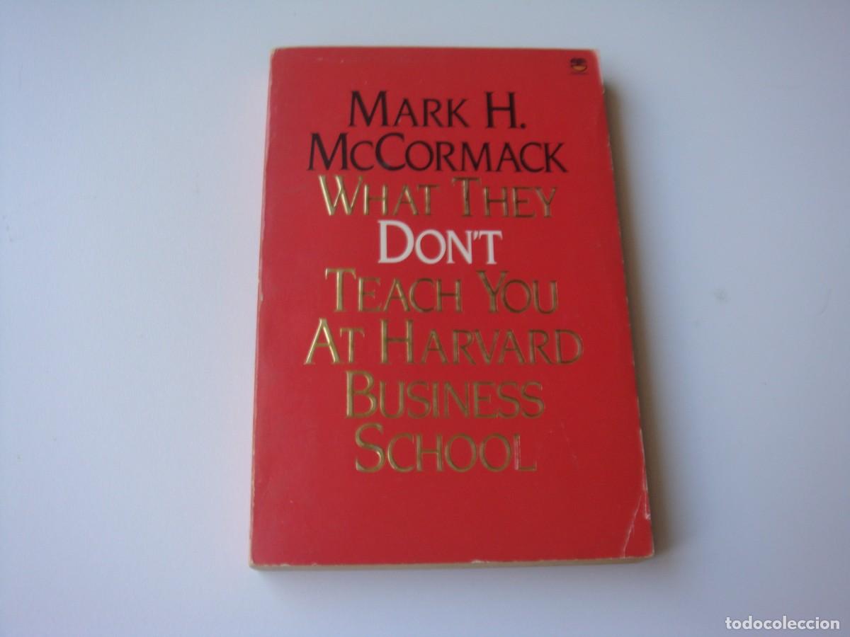 Libros de segunda mano: LO QUE NO TE ENSE&Ntilde;AN EN HARVARD EN INGLES - Foto 1