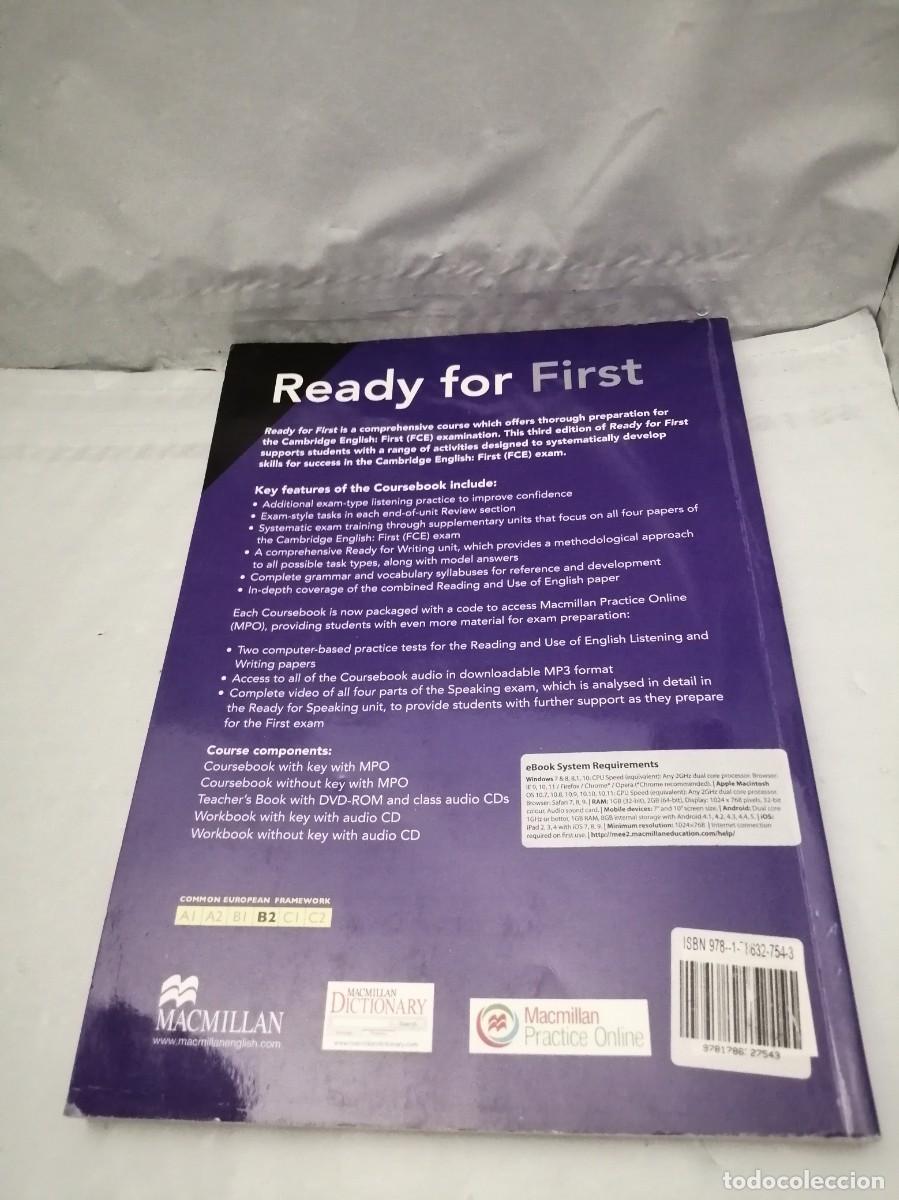 Libros de segunda mano: Ready for First: Coursebook with Key, 3rd Edition - Foto 2
