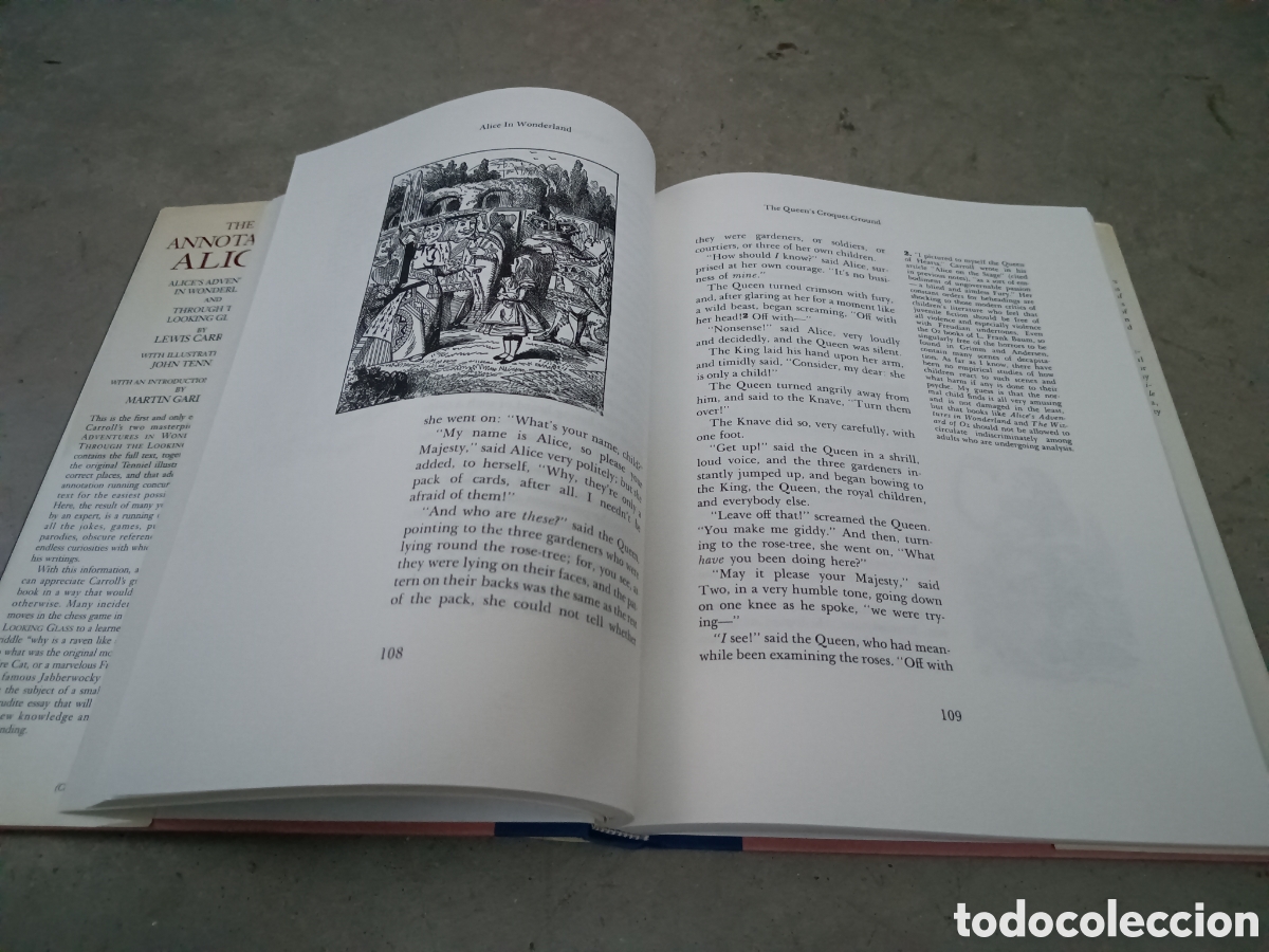 Libros de segunda mano: THE ANNOTATED ALICE - LEWIS CARROLL - Foto 8