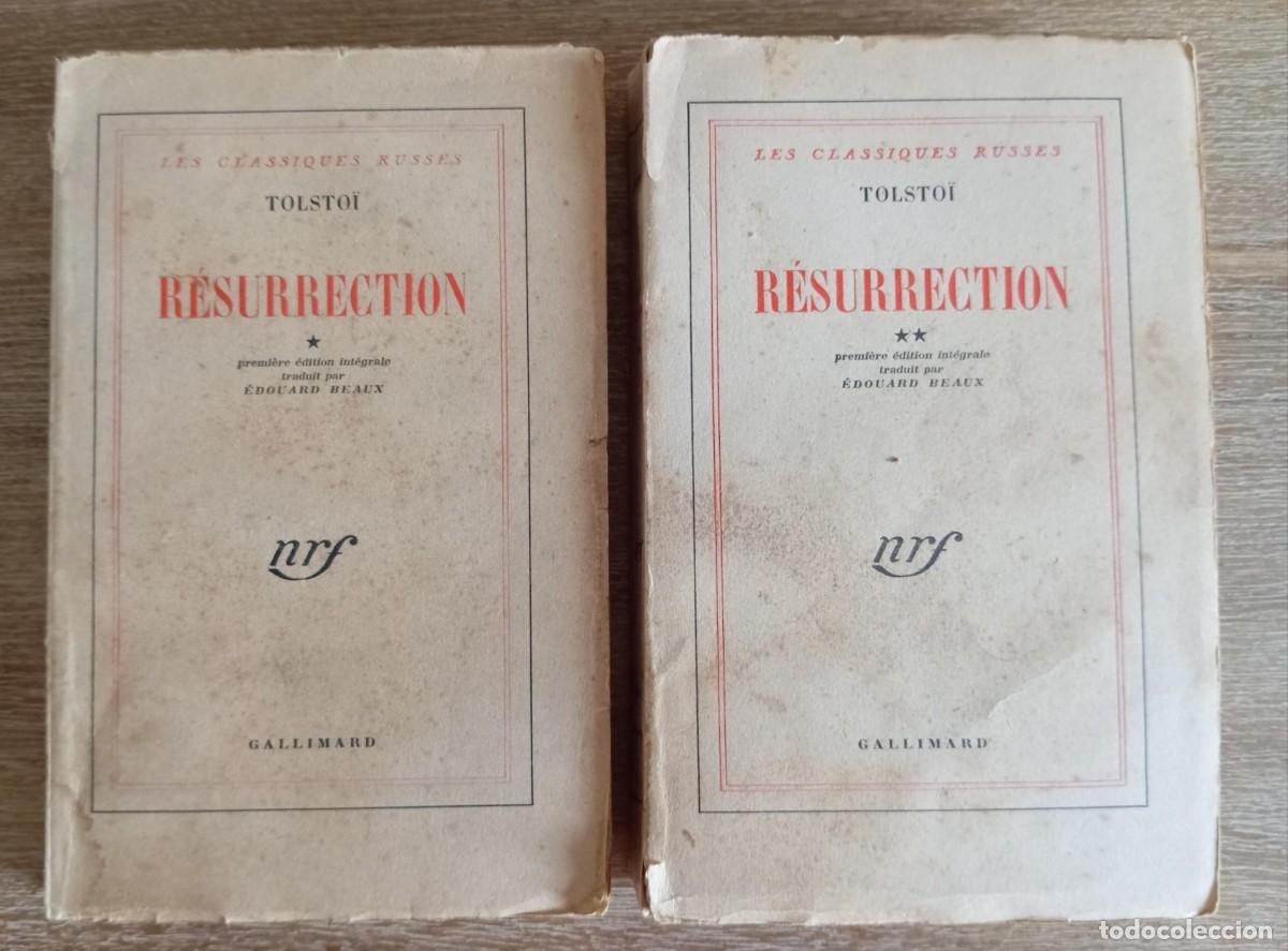 Libros de segunda mano: RESURRECTION - TOLSTOI - ED. GALLIMARD - Foto 1