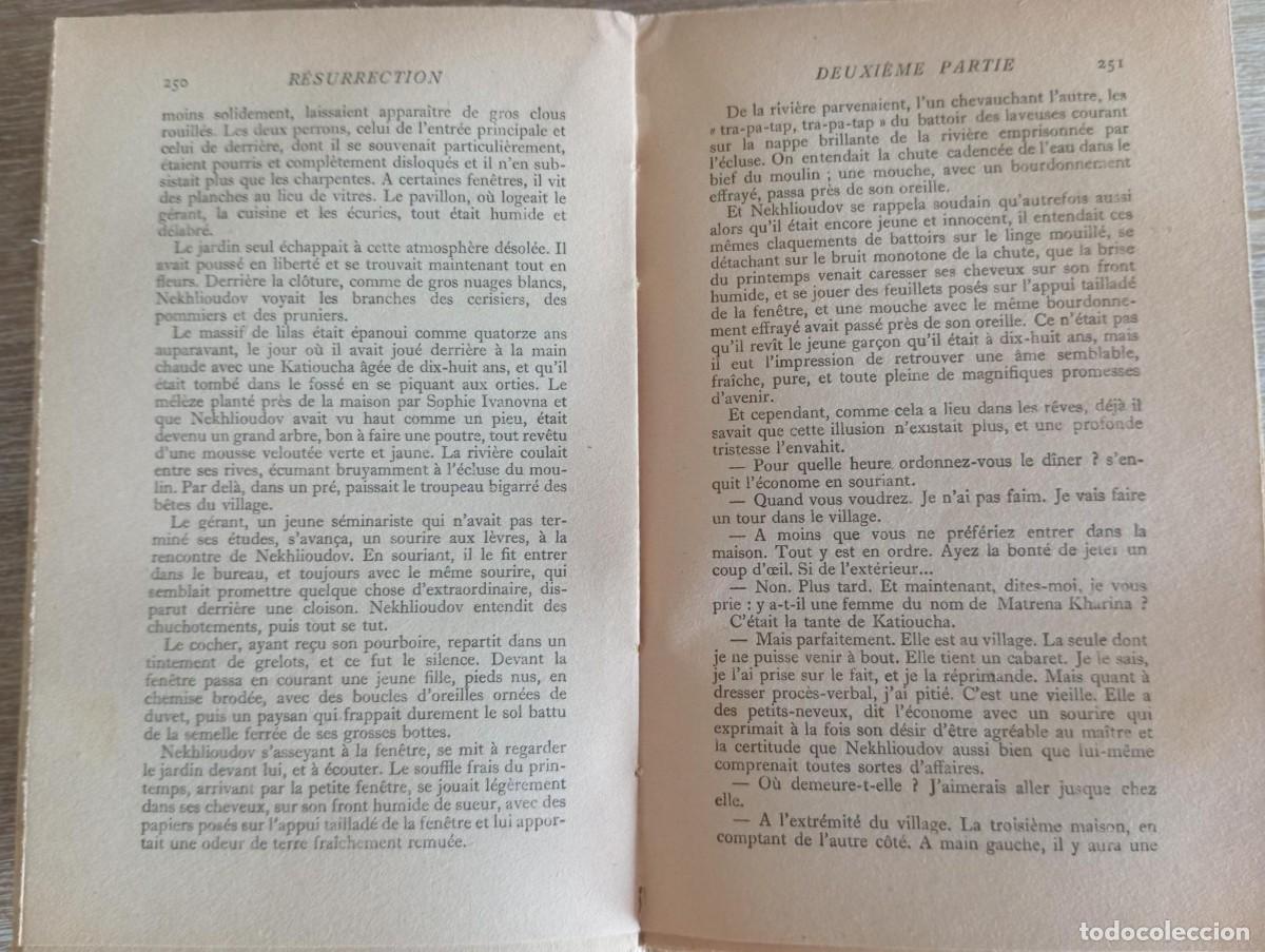 Libros de segunda mano: RESURRECTION - TOLSTOI - ED. GALLIMARD - Foto 11