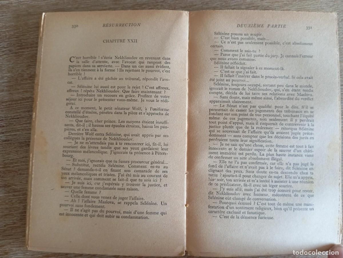 Libros de segunda mano: RESURRECTION - TOLSTOI - ED. GALLIMARD - Foto 13