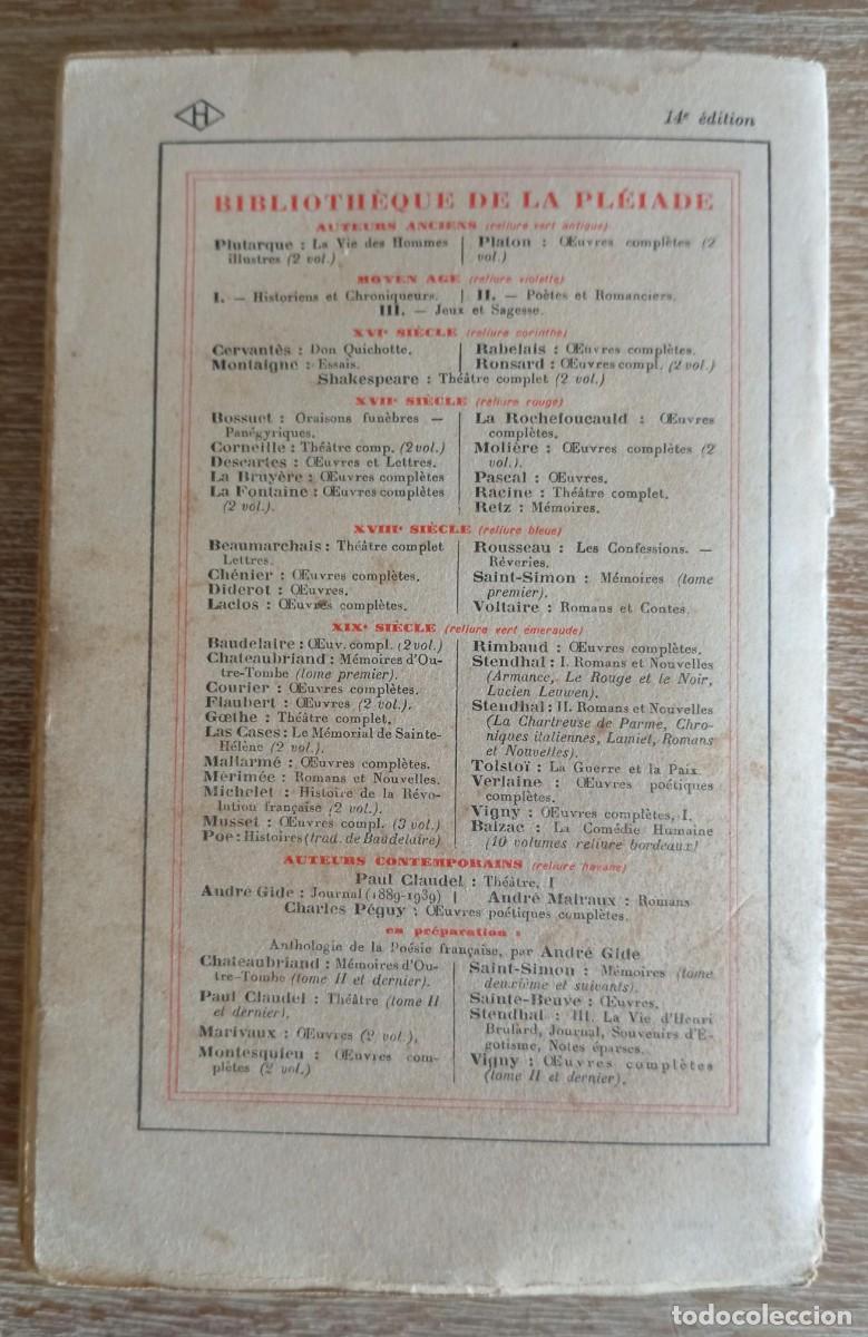 Libros de segunda mano: RESURRECTION - TOLSTOI - ED. GALLIMARD - Foto 14