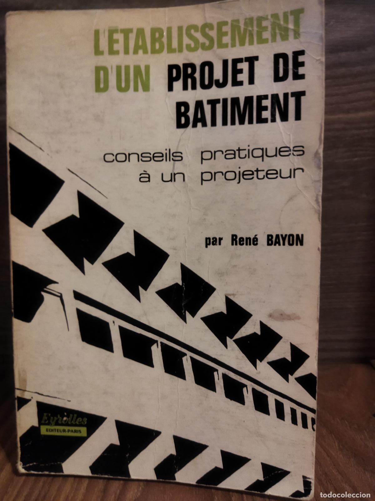 Libros de segunda mano: LEtablissement DUn projet de Batiment - Foto 1