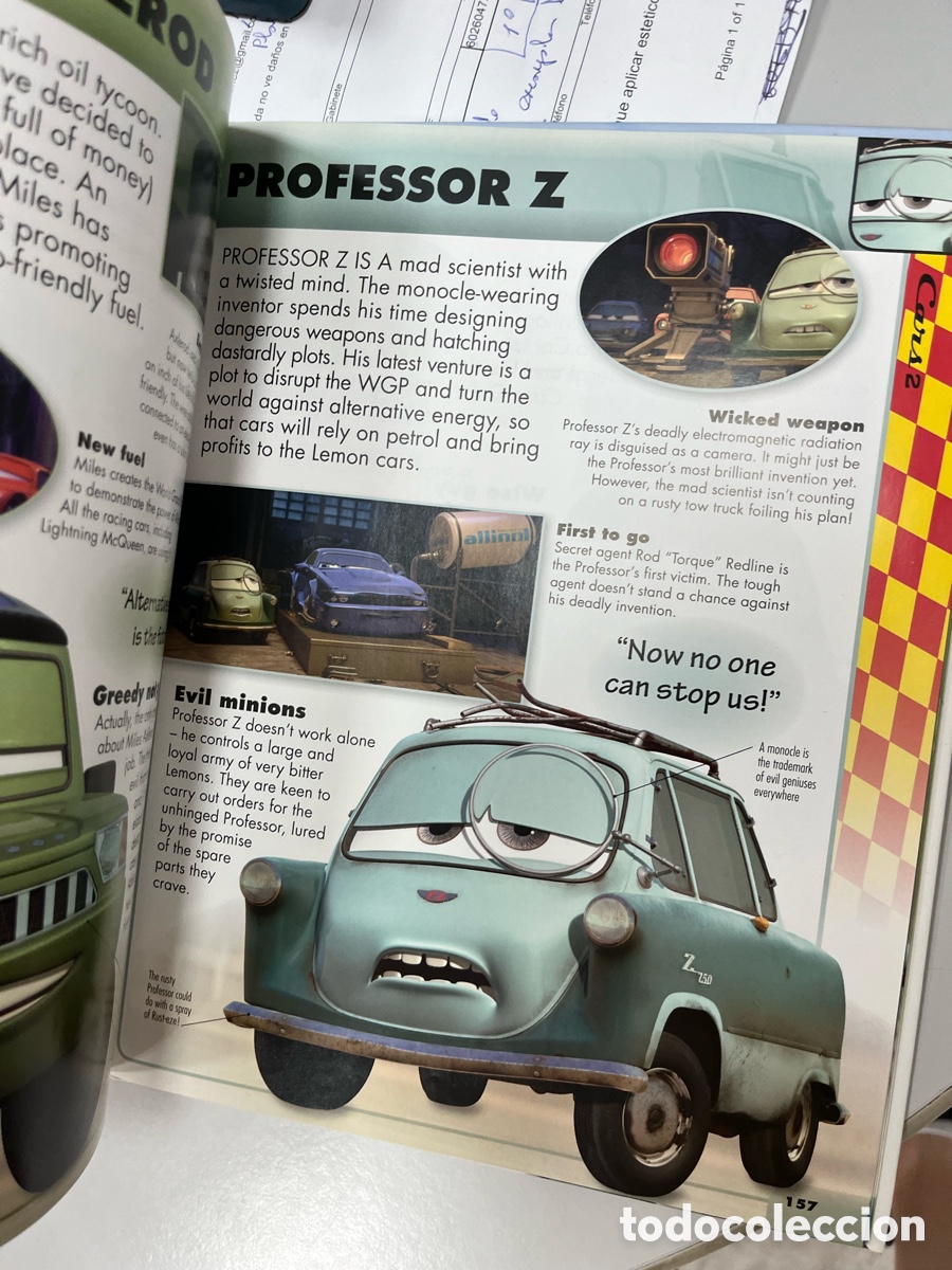 Libros de segunda mano: BLAS39A pixar CHARACTER ENCYCLOPEDIA, en ingl&eacute;s - Foto 2