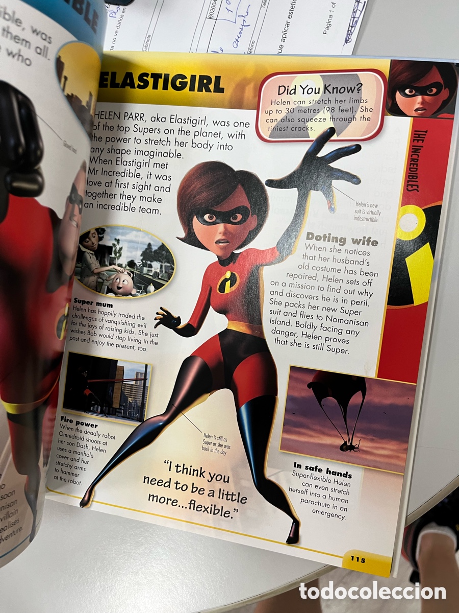 Libros de segunda mano: BLAS39A pixar CHARACTER ENCYCLOPEDIA, en ingl&eacute;s - Foto 3