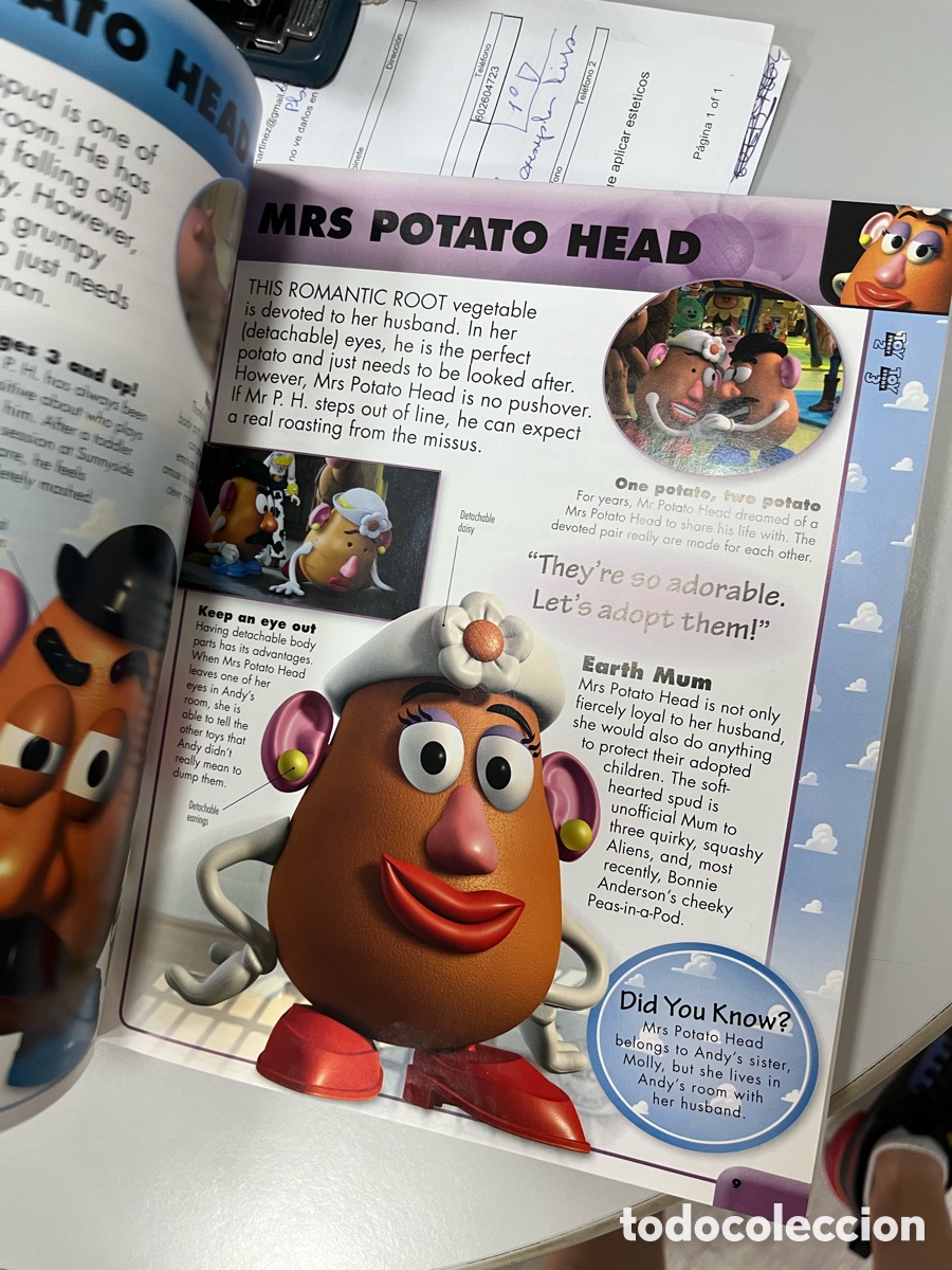 Libros de segunda mano: BLAS39A pixar CHARACTER ENCYCLOPEDIA, en ingl&eacute;s - Foto 6