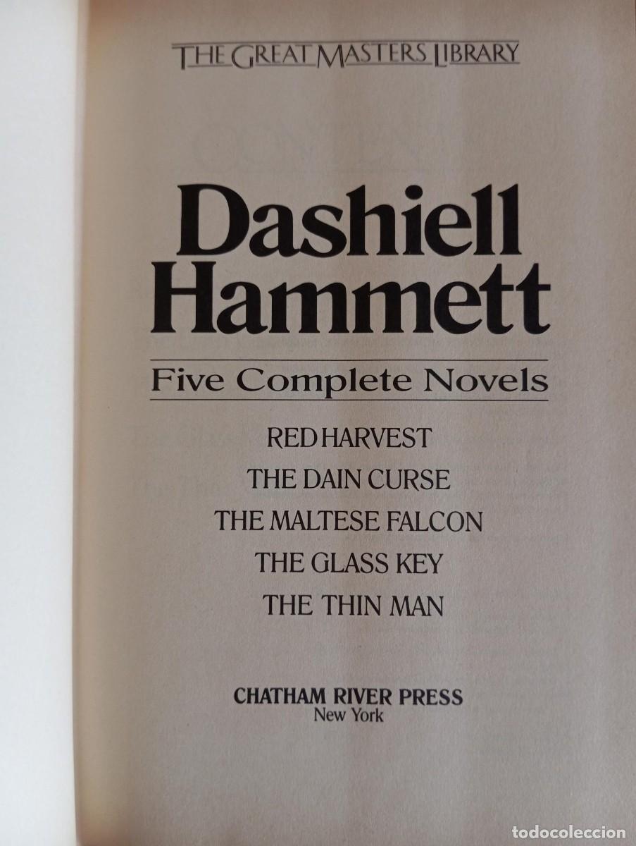 Libros de segunda mano: DASHIELL HAMMETT - THE GREAT MASTERS LIBRARY - Foto 2
