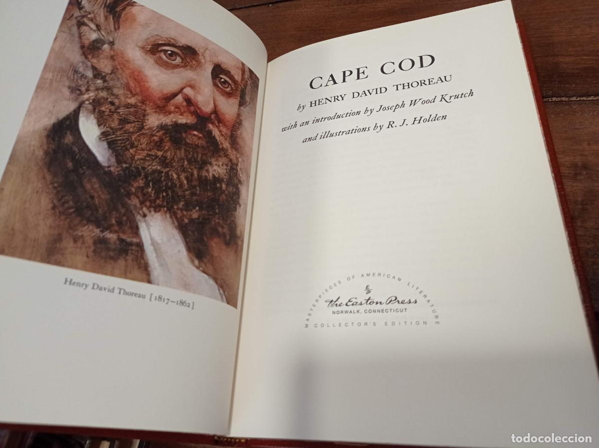 Libros de segunda mano: 1979 - HENRY DAVID THOREAU. Cape Cod - THE EASTON PRESS - Foto 2