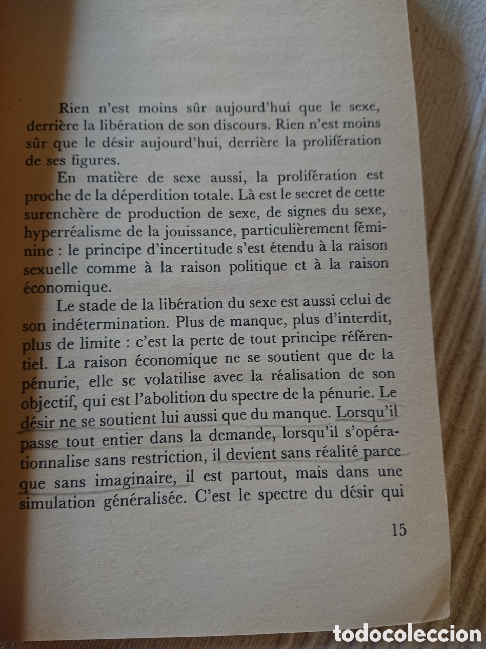 Libros de segunda mano: Jean Baudrillard - De la s&eacute;duction - Foto 4