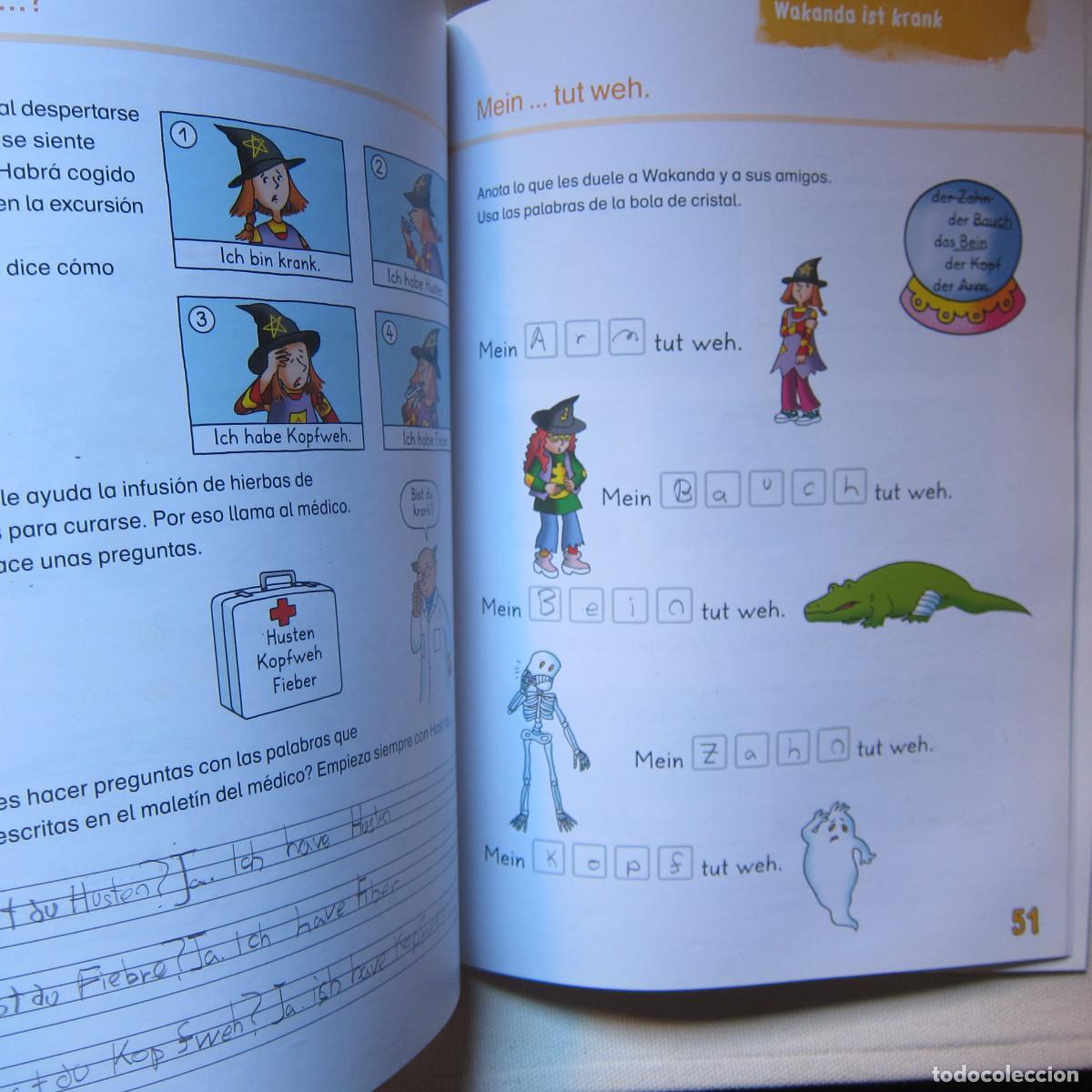 Libros de segunda mano: ALEM&Aacute;N CON LA BRUJA WAKANDA (LANGENSCHEIDT) IDIOMAS - Foto 3