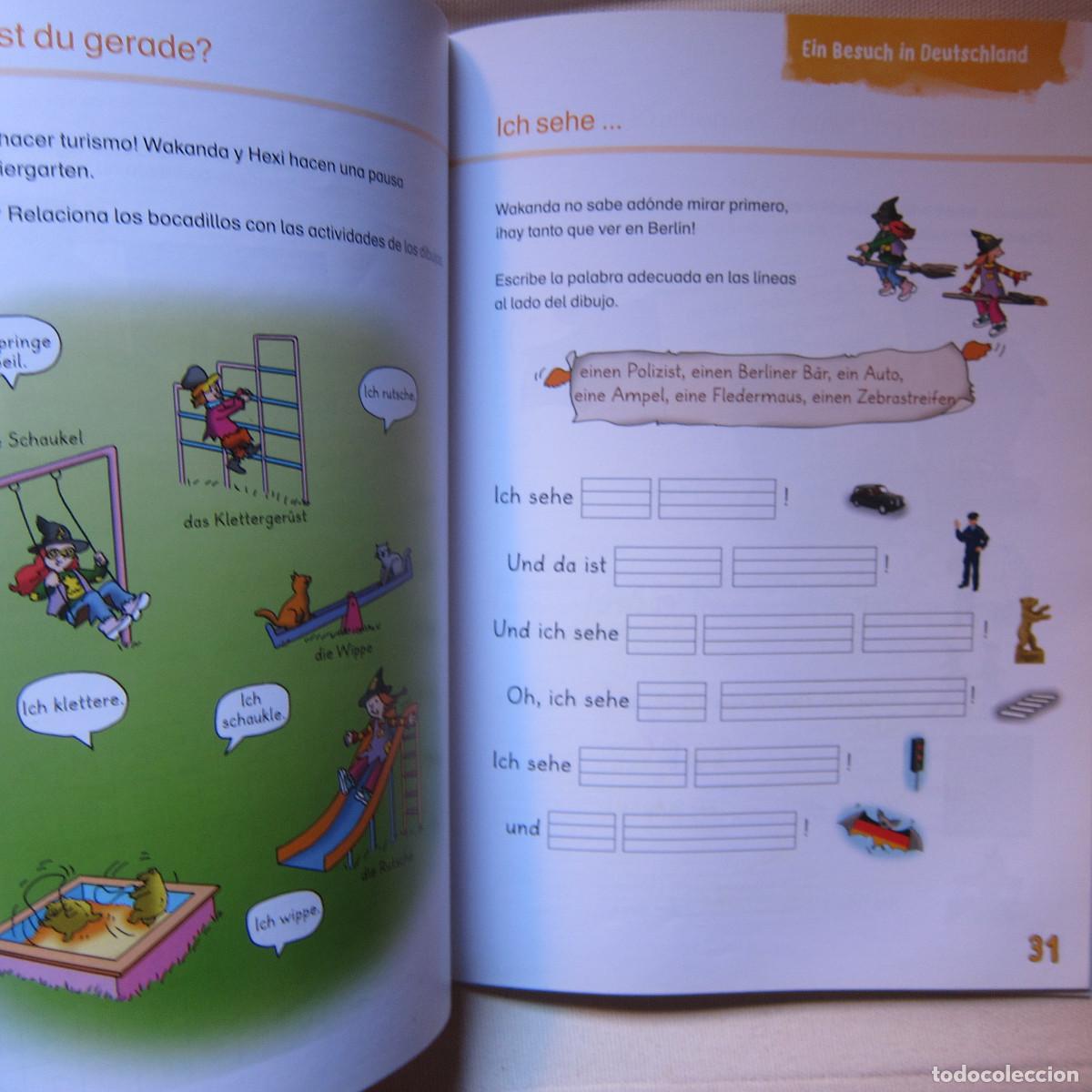 Libros de segunda mano: ALEM&Aacute;N CON LA BRUJA WAKANDA (LANGENSCHEIDT) IDIOMAS - Foto 4