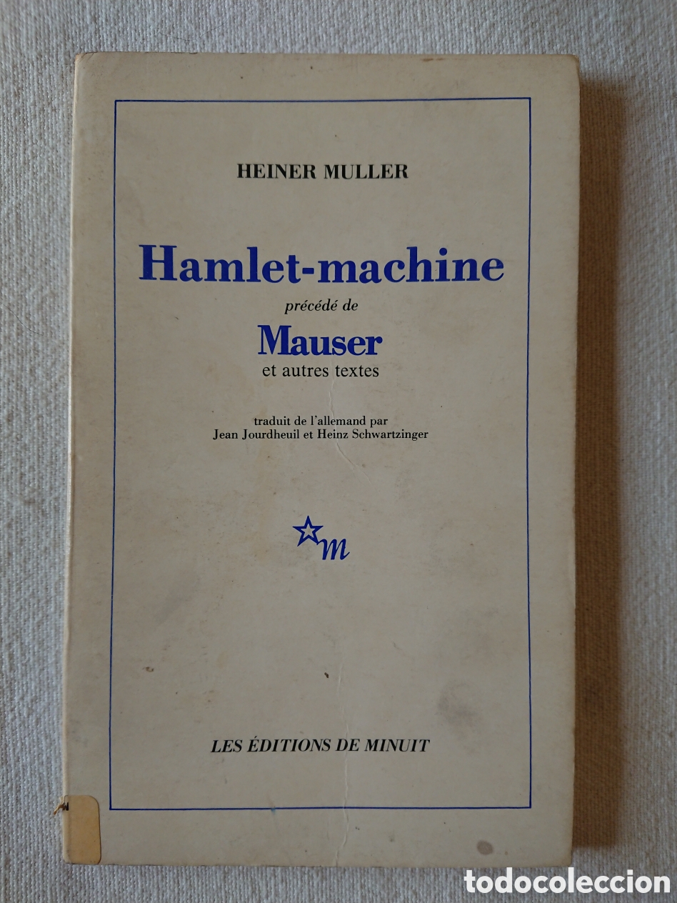 Libros de segunda mano: Heiner Muller * Hamlet - machine - Foto 1