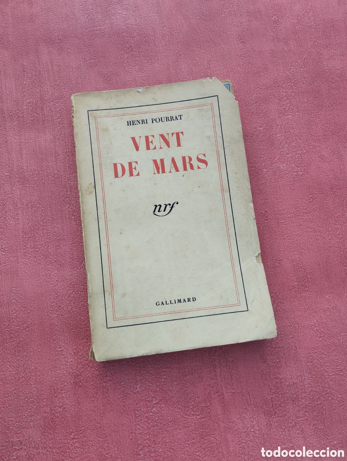Libros de segunda mano: Vent de Mars. Henri Pourrat. - Foto 1