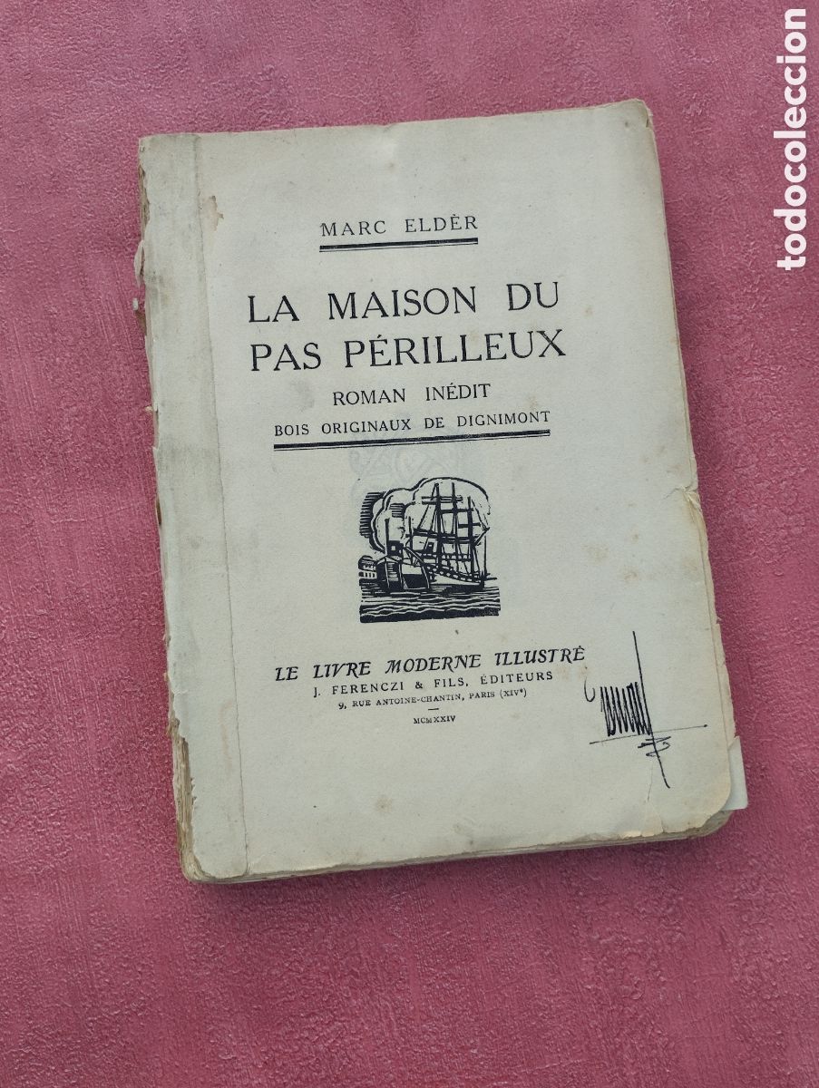 Libros de segunda mano: La maison du pas p&eacute;rilleux. Marc Eld&egrave;r. - Foto 1