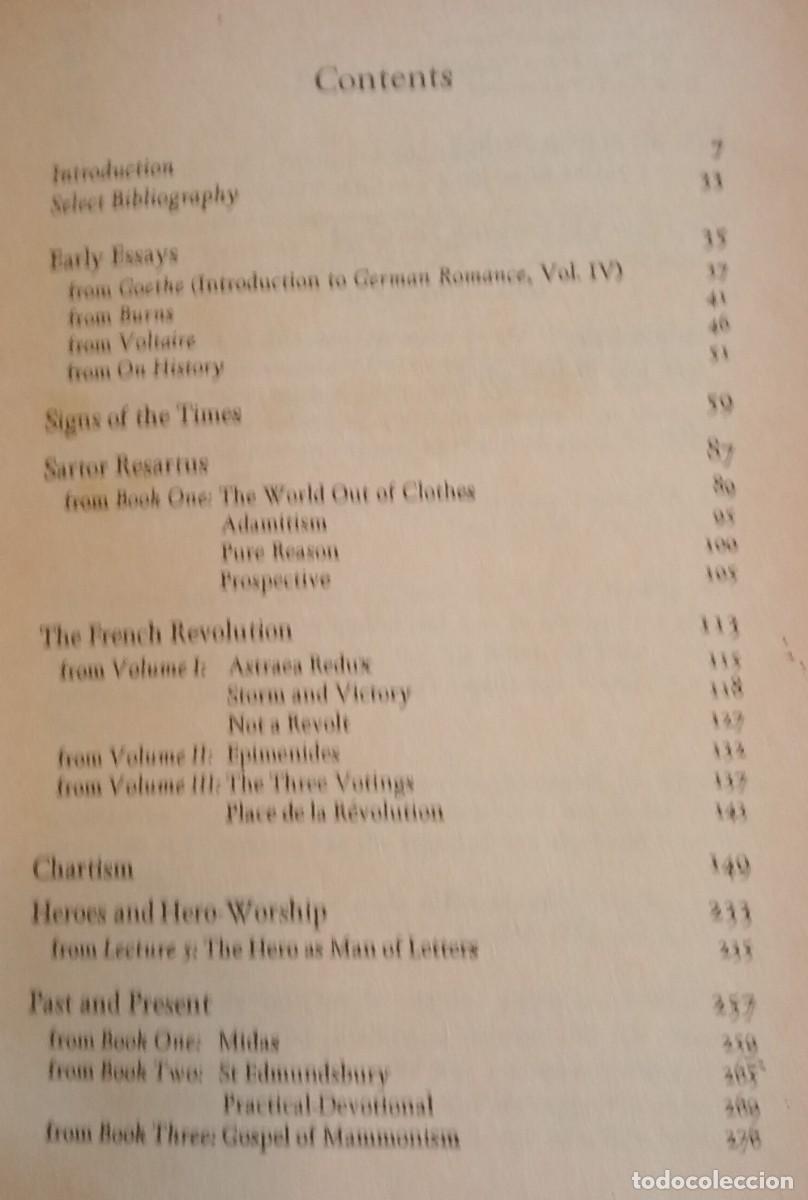 Libros de segunda mano: THOMAS CARLYLE, SELECTED WRITINGS, PENGUIN CLASSICS - Foto 4