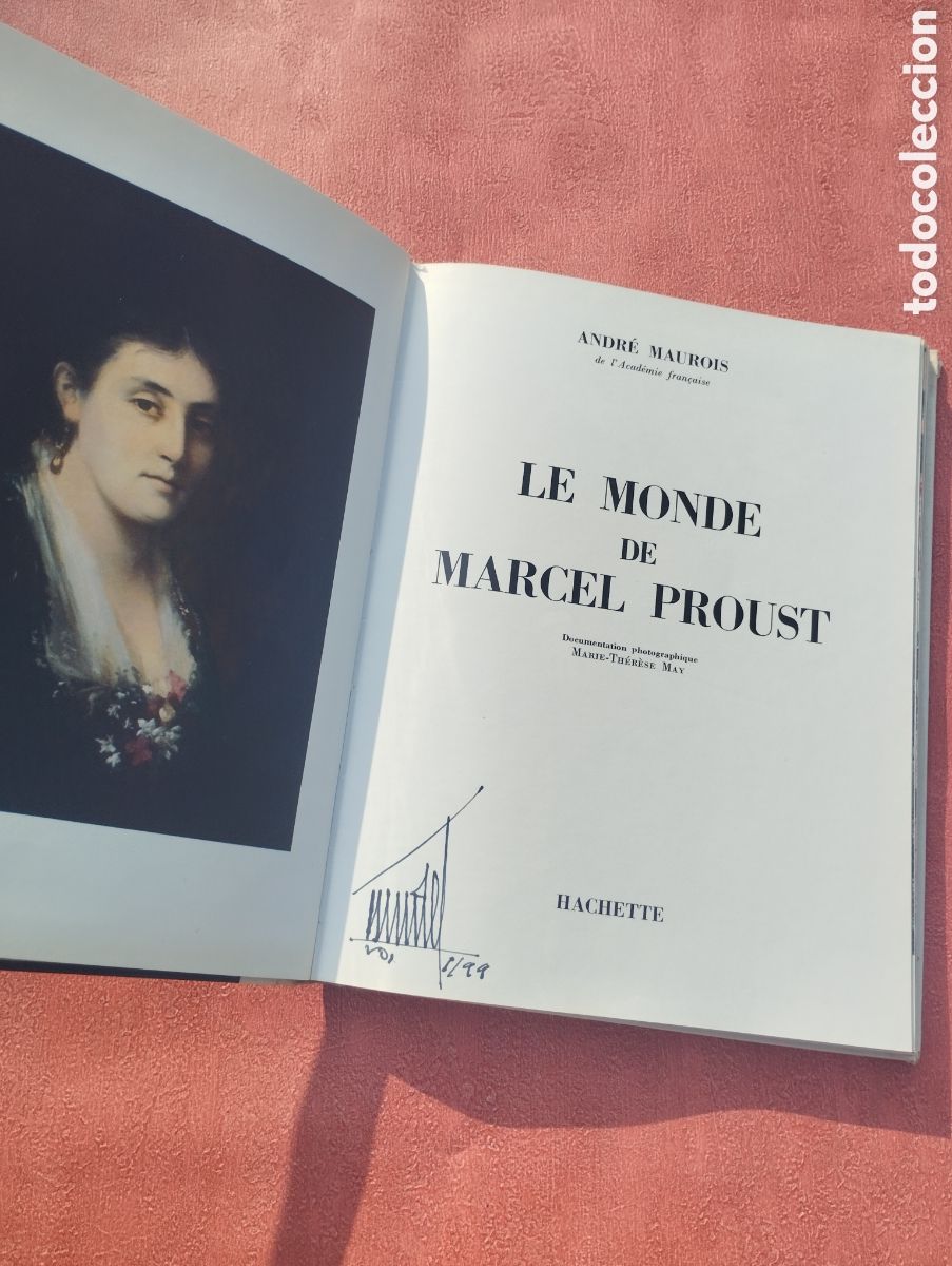 Libros de segunda mano: Le monde de Marcel Proust. Andr&eacute; Maurois. - Foto 2