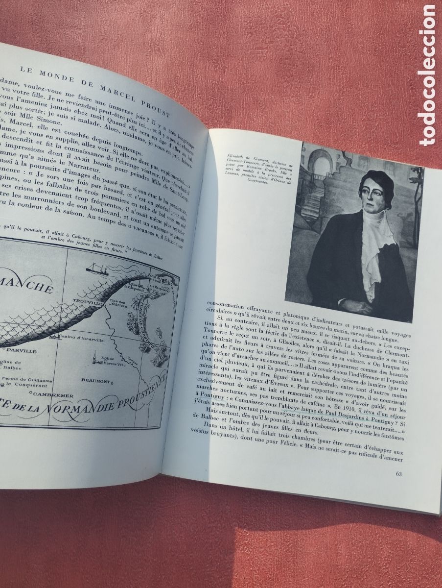 Libros de segunda mano: Le monde de Marcel Proust. Andr&eacute; Maurois. - Foto 3