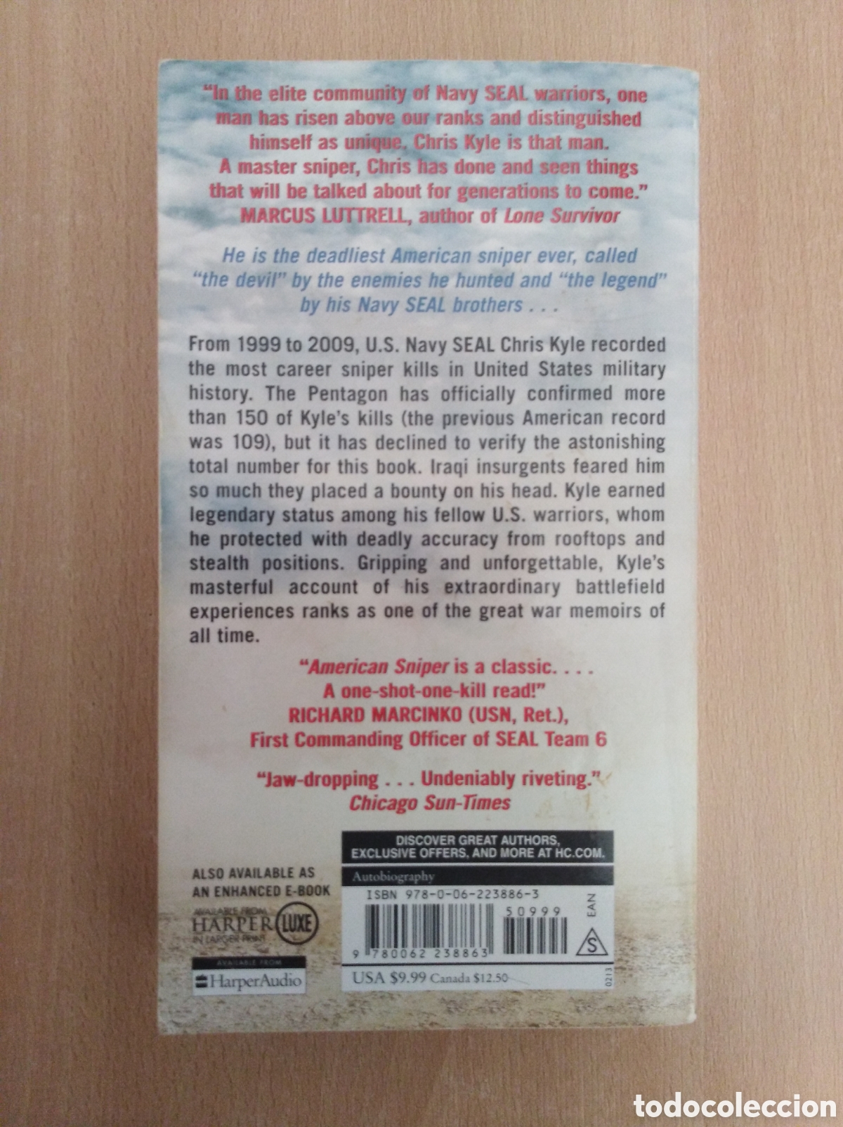 Libros de segunda mano: AMERICAN SNIPER. Chris Kyle - Foto 2